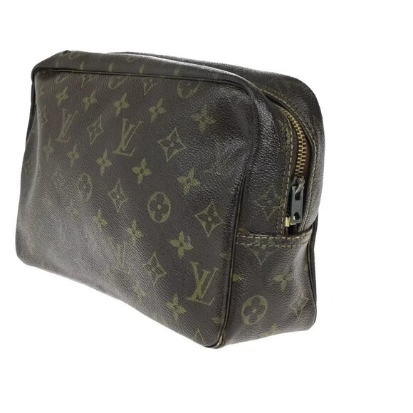 LOUIS VUITTON Trousse Toilette 28 Clutch Hand Bag Monogram Brown M47522 02EC697 - Picture 3 of 14